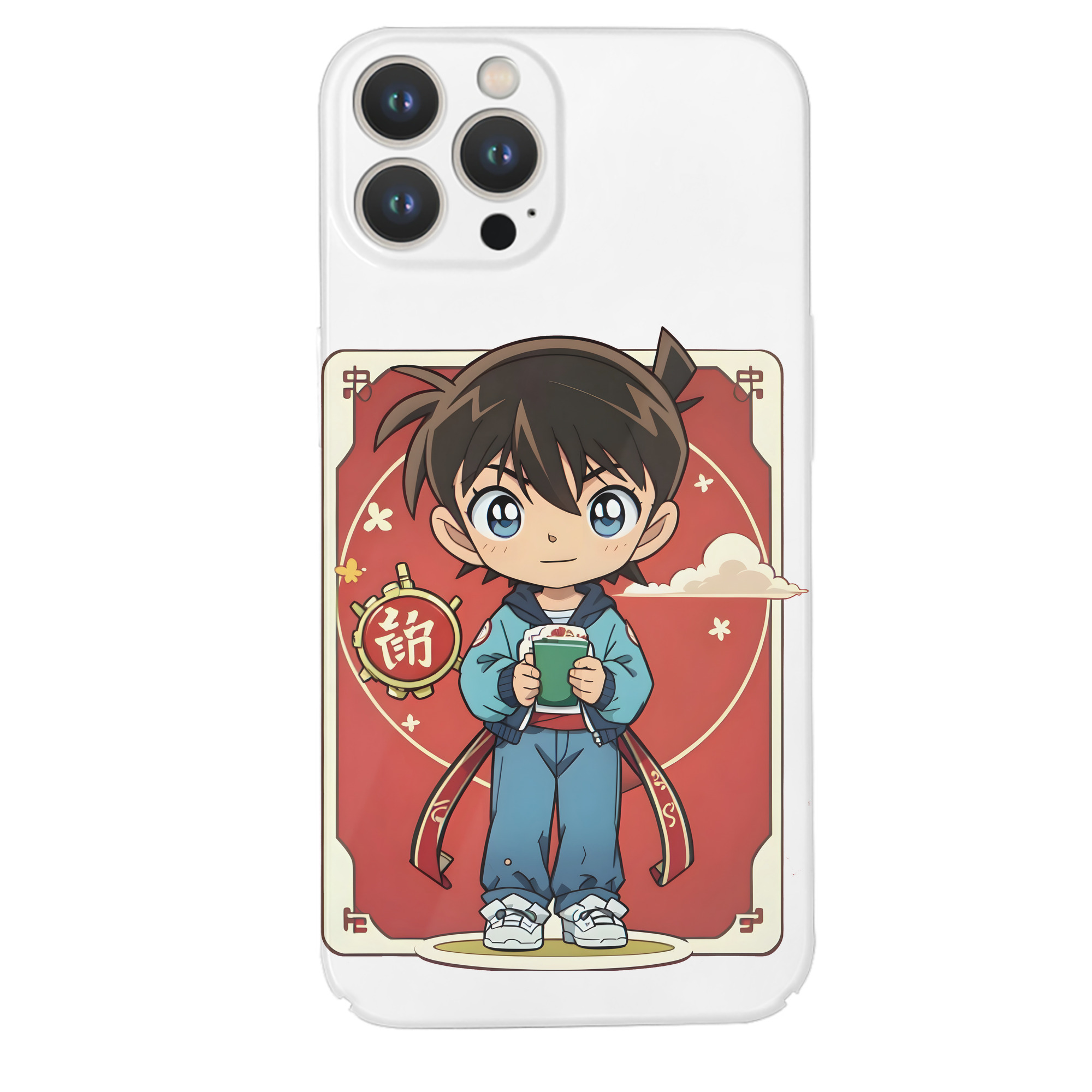 （画像用） 名探偵コナン 江戸川 コナン Detective Conan Conan Edogawa 【iPhone 14シリーズ対応】ハードケース